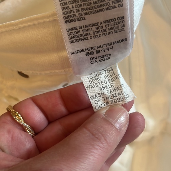 MOTHER Fairest Of Them All High Waisted Rider Ankle - Picture 8 of 13